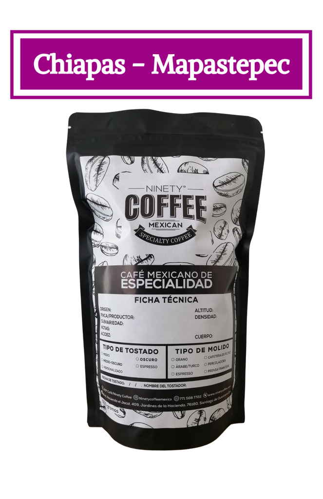 500g de Café de Especialidad de Chiapas-Mapastepec.