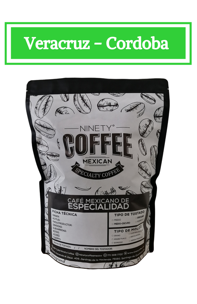 1kg de Café de Especialidad de Veracruz-Córdoba.