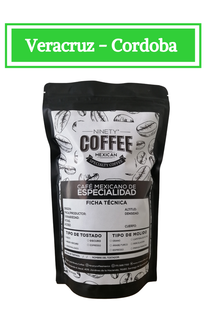 500g de Café de Especialidad de Veracruz-Córdoba.